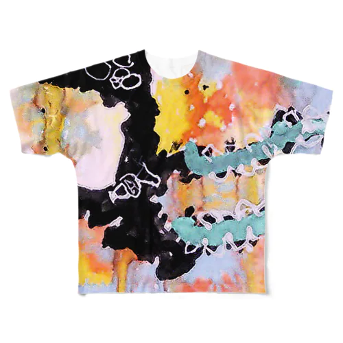 むかし All-Over Print T-Shirt