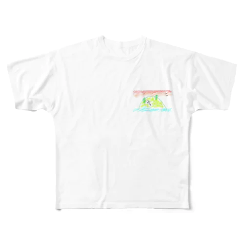 孤島のボーにんげん All-Over Print T-Shirt