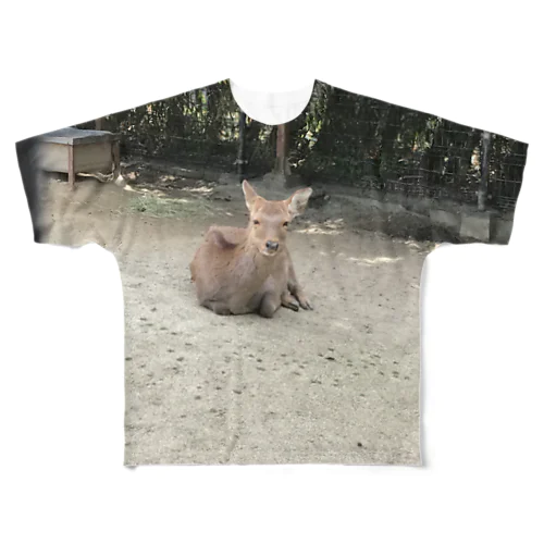 #deer All-Over Print T-Shirt