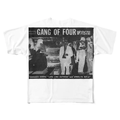 gang gang フルグラフィックTシャツ