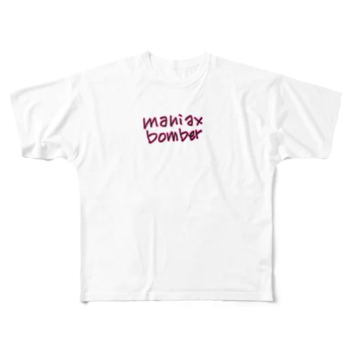maniaxbomber目玉 All-Over Print T-Shirt
