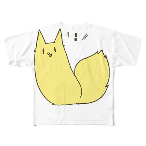 神皿 All-Over Print T-Shirt