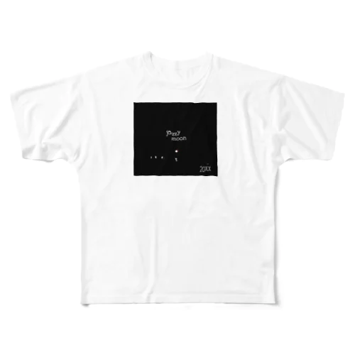 月夜に聴くjazz フルグラフィックTシャツ