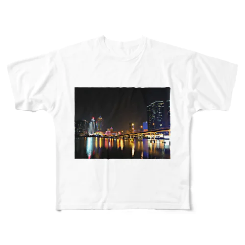 マカオの風景 All-Over Print T-Shirt