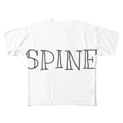 SPINE フルグラフィックTシャツ
