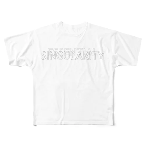  ESSENTIAL SINGULARITY フルグラフィックTシャツ