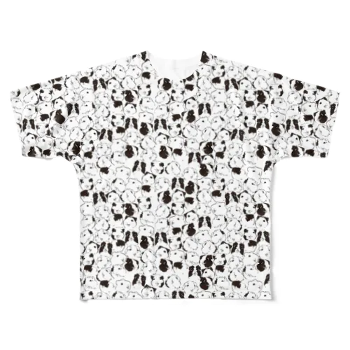 モルモット/プワイトにぱにぱ All-Over Print T-Shirt