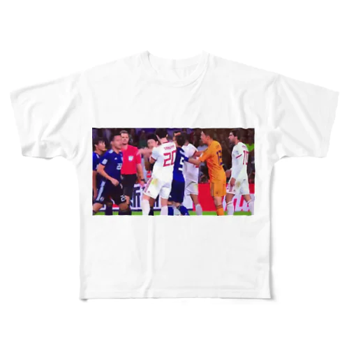 アズムンはサッカーしてないですね。シャツ フルグラフィックTシャツ