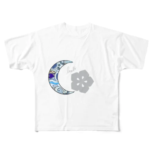 MOON フルグラフィックTシャツ