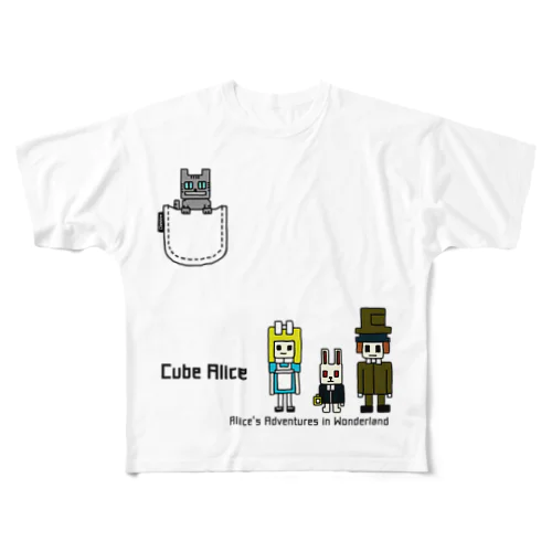 CUBE アリス ver.2 フルグラフィックTシャツ