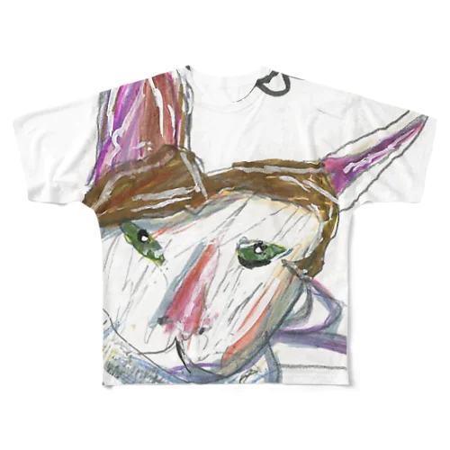 ねむこ All-Over Print T-Shirt