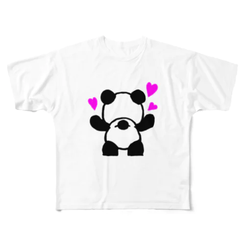 るんるんぱんだくん All-Over Print T-Shirt