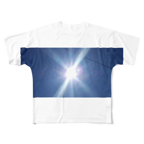 太陽サンサン All-Over Print T-Shirt