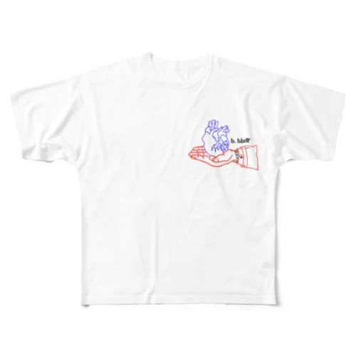 b.bluff フルグラフィックTシャツ