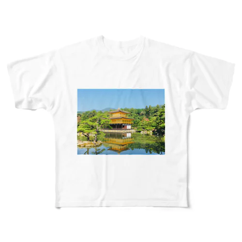 iPhoneの意地『金閣寺』 All-Over Print T-Shirt