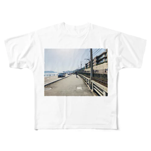 Sunny  days フルグラフィックTシャツ