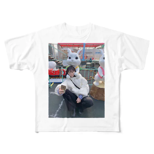 きゃん All-Over Print T-Shirt