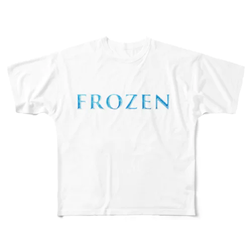 フローズン All-Over Print T-Shirt