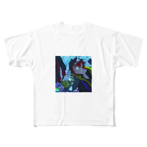 オリジナルキャラクター All-Over Print T-Shirt