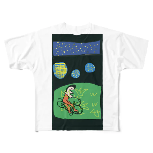 星 All-Over Print T-Shirt