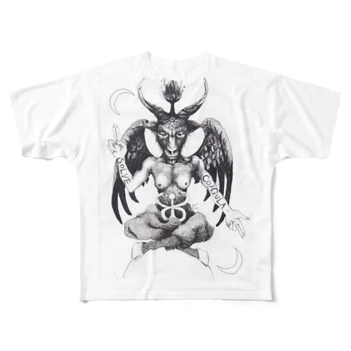 Baphomet フルグラフィックTシャツ