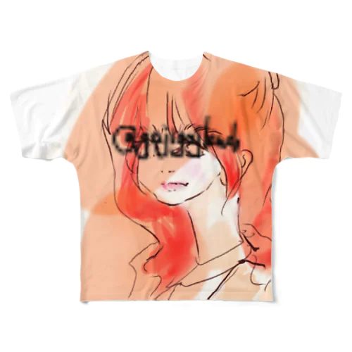 anonymous  フルグラフィックTシャツ