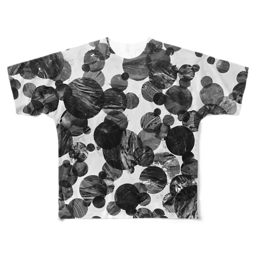 雑交・モノ輪（両面） All-Over Print T-Shirt