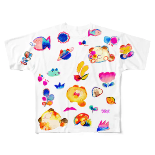 にじのかなたでつかまえて All-Over Print T-Shirt