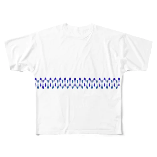 ゆんぽわ B All-Over Print T-Shirt