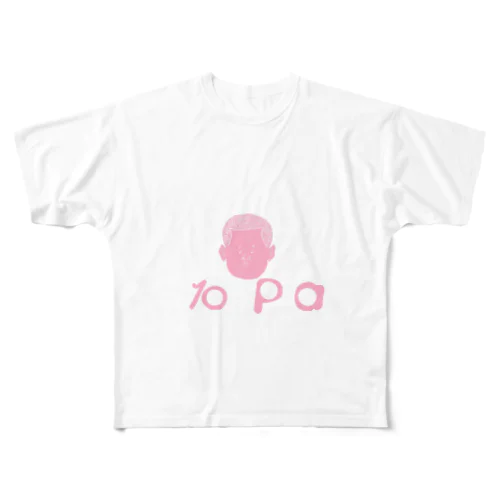 初恋タロー10pa フルグラフィックTシャツ