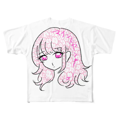 マインドヤンキーちゃん フルグラフィックTシャツ