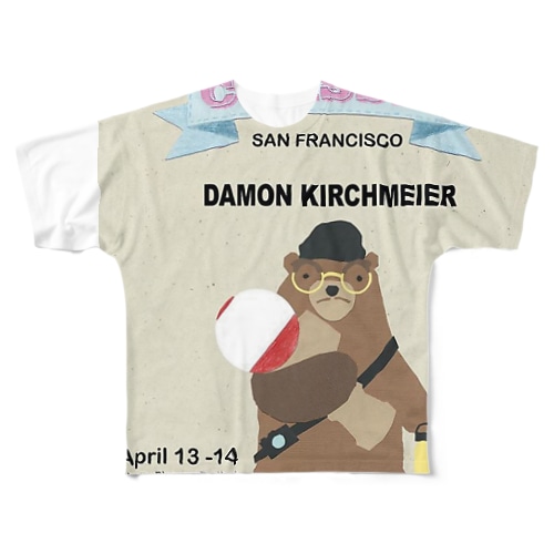 けん玉くま All-Over Print T-Shirt