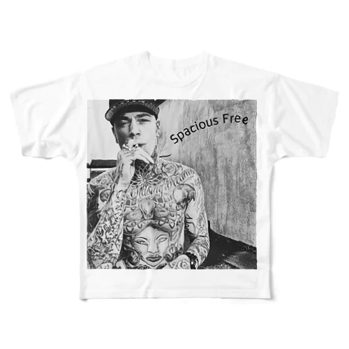 tattoo フルグラフィックTシャツ