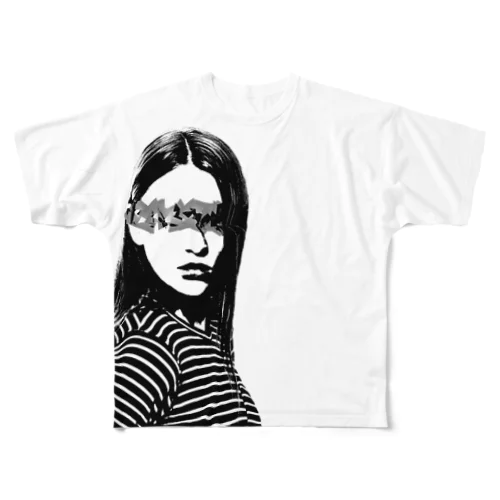 The Model All-Over Print T-Shirt