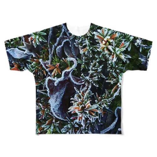 家の庭の葉っぱ All-Over Print T-Shirt