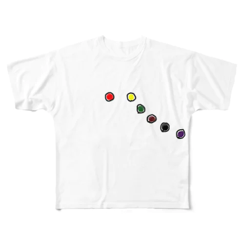 12誘導(胸部のみ) All-Over Print T-Shirt