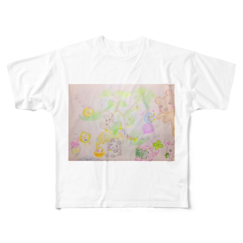 Inochi no ki (kyu-kyunzシリーズ) All-Over Print T-Shirt