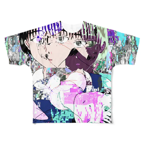 生物学的転校 All-Over Print T-Shirt