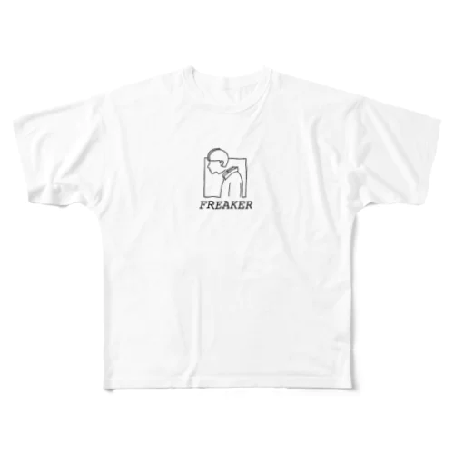 FREAKER  フルグラフィックTシャツ