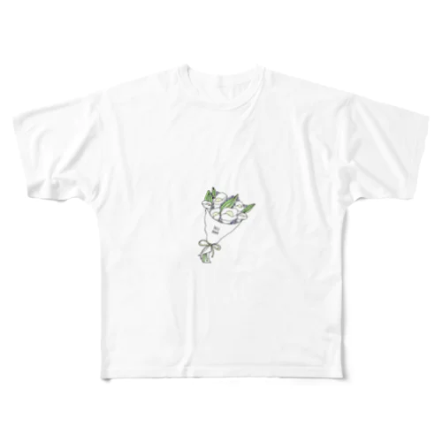 PASS DOWN All-Over Print T-Shirt