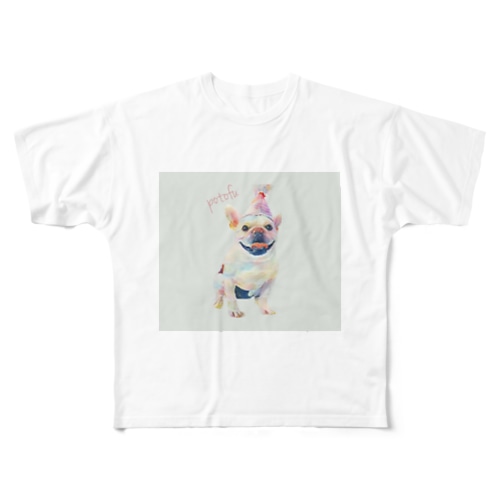 happy  potofu All-Over Print T-Shirt