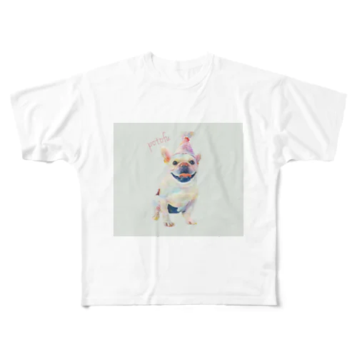 happy  potofu All-Over Print T-Shirt