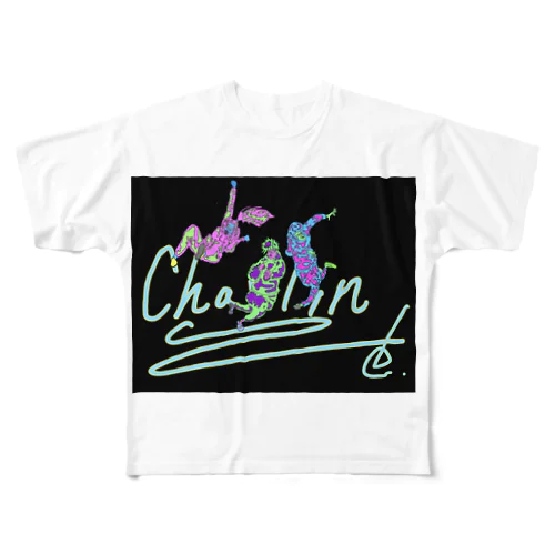 CHAVLIN フルグラフィックTシャツ