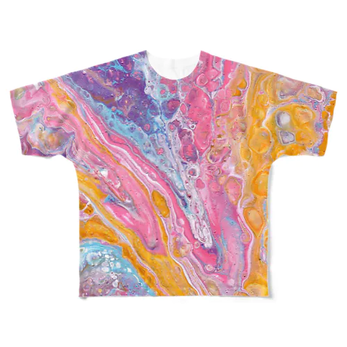 FluidArt★ フルグラフィックTシャツ