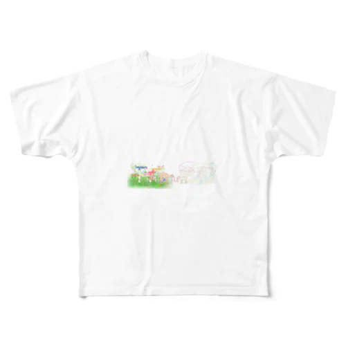 平成から令和へ All-Over Print T-Shirt