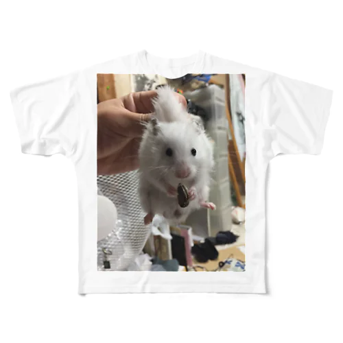 昔飼ってたハムスター フルグラフィックTシャツ