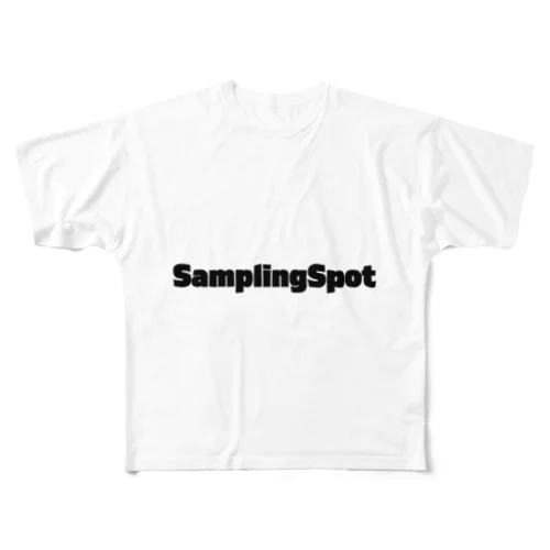 sampling シリーズ フルグラフィックTシャツ