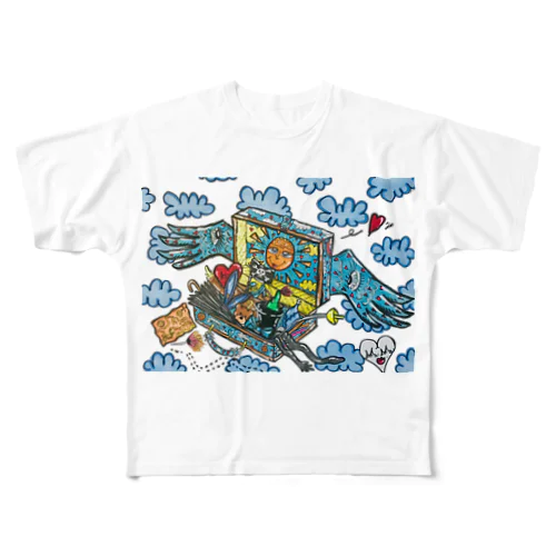 ネバーランドへの旅 All-Over Print T-Shirt