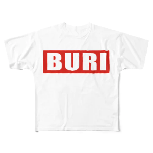 BURI フルグラフィックTシャツ