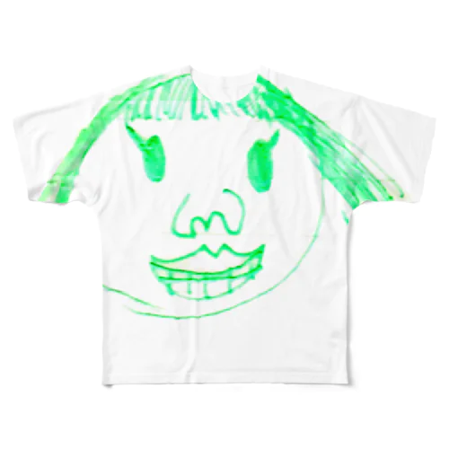 momocogahaku_01 フルグラフィックTシャツ